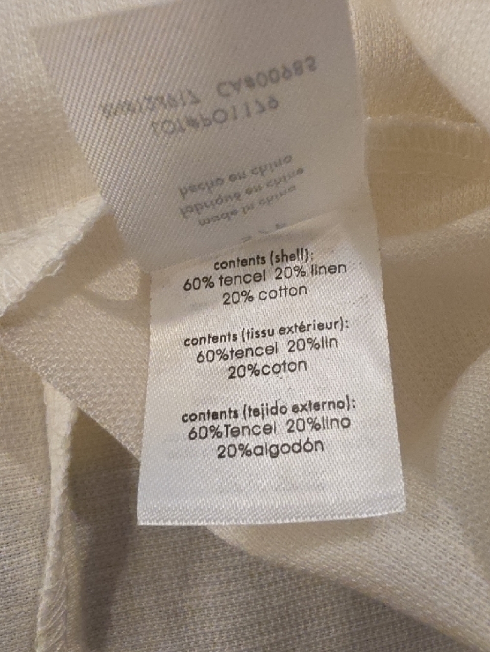 Rachel Parcell White linen blend Ruffle collar Mini Dress size S new with tags - Picture 11 of 12